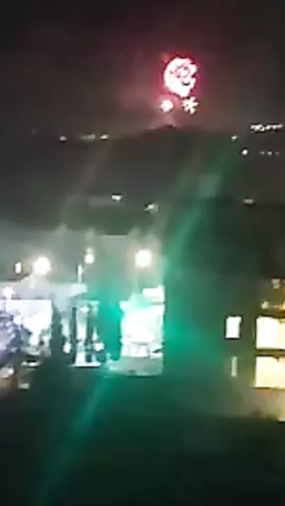 Şuşadakı atəşfəşanlığı Xankəndi sakinləri belə izlədi