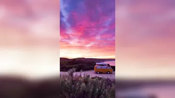 Самый мечтательный закат вдоль великой океанской дороги в Южной Виктории, Австралия