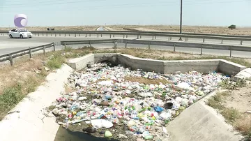 Ceyranbatan su anbarına tökülən kanal antisanitar vəziyyətdədir