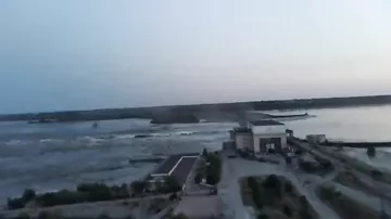 Kaxovka SES partladıldı - Daşqın gözlənilir
