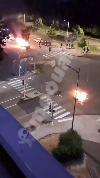 Ночные беспорядки во Франции