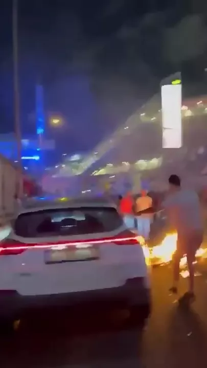 Протесты в  Тель-Авиве.