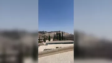 Xəyyam Nisanov Qüdsdə dualar etdi