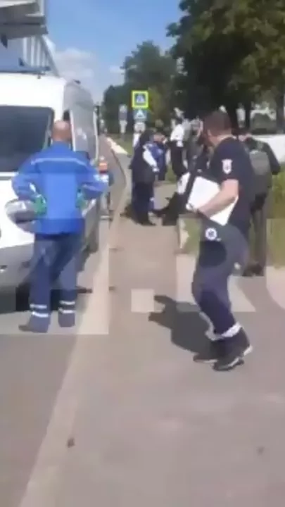 Прорыв трубы с кипятком в ТЦ в Москве