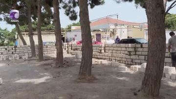 Əmircanda hasar çəkilişi üstündə çəkişmə...