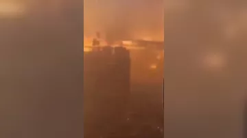 Havay adalarında turistik zona yanaraq MƏHV OLDU - 2