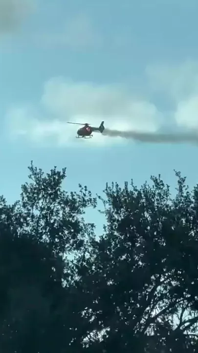 В США потерпел крушение спасательный вертолёт