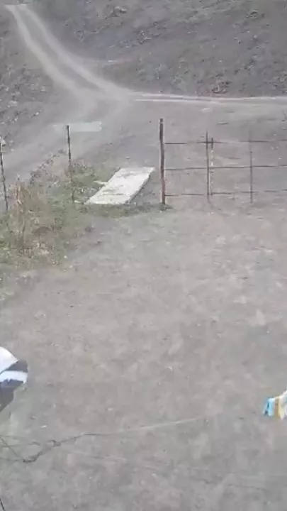 Момент землетрясения в Дагестане