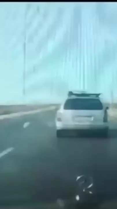 Azərbaycanda TIR sürücüsündən "ölüm manevri"