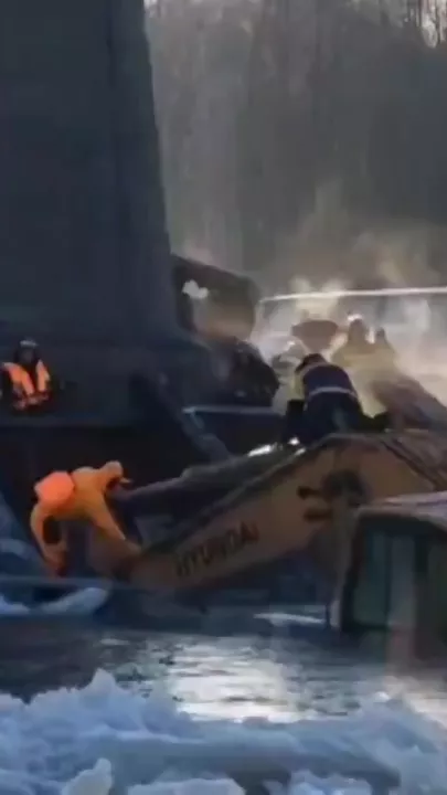 В Беларуси обрушился мост