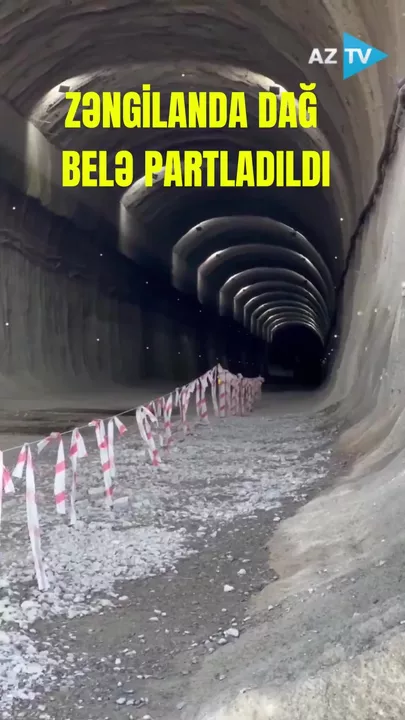 Zəngilanda dağ partlayışı