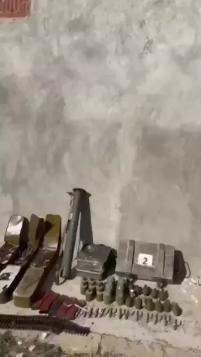 В Ходжавенде обнаружены оставленные армянами боеприпасы