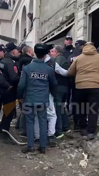 Взрыв в Ереване