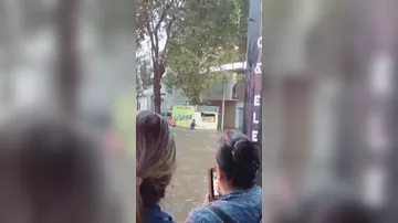 Cильное наводнение в Уругвае