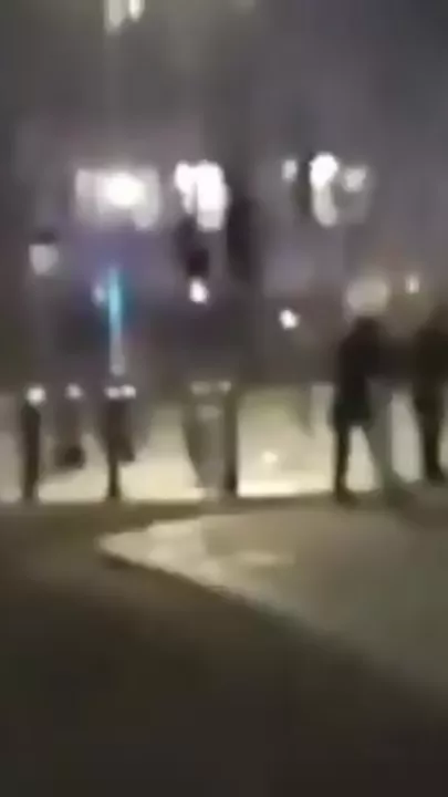 Автомобиль врезался в ворота Букингемского дворца в Лондоне