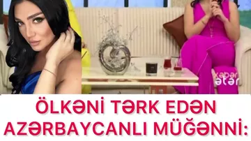 Azərbaycandan gedən Sevinc: "Müğənnilər danışanda onlara quıaq asmayın"