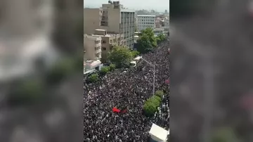 Траурные шествия в Иране