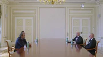 Prezident İlham Əliyev “CVC Capital Partners” şirkətinin həmtəsisçisi və sədrini qəbul edib