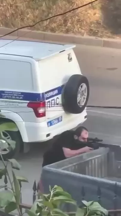 Перестрелка в Махачкале