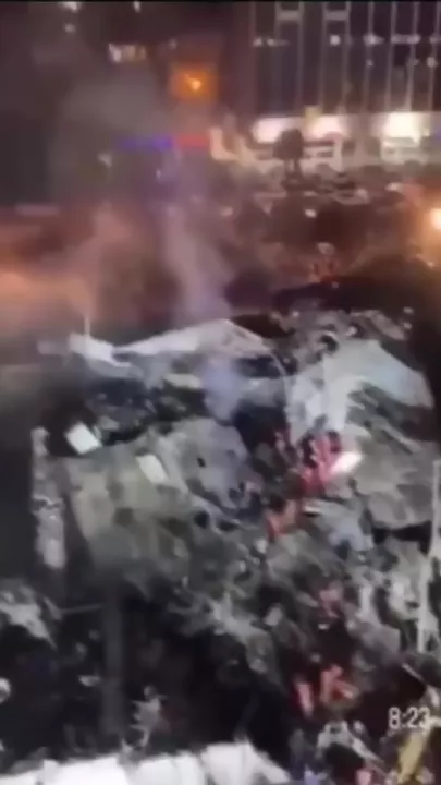 Первые кадры с места удара по лидеру ХАМАС
