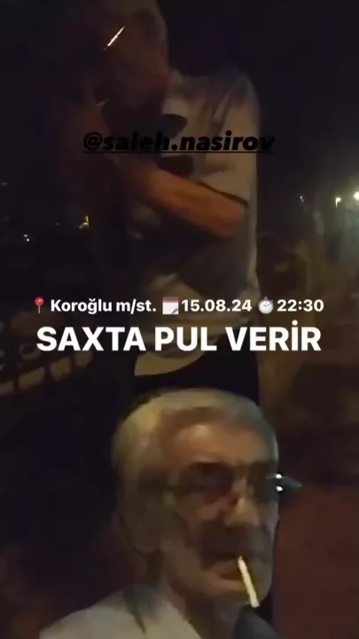 В Баку мужчина рассчитался за такси фальшивой купюрой