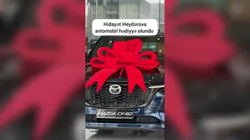 Hidayət Heydərova avtomobil hədiyyə edildi