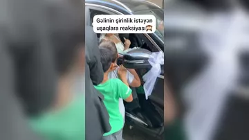 Gəlinin şirinlik istəyən uşağa REAKSİYASI