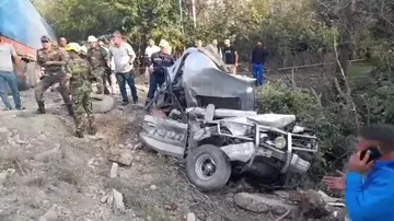 В Уджарском районе фура раздавила внедорожник