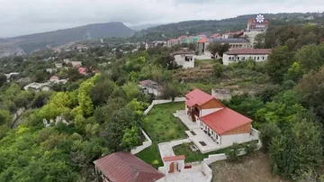 Prezident İlham Əliyev Şuşada Üzeyir Hacıbəylinin ev-muzeyinin bərpadan sonra açılışında iştirak edib