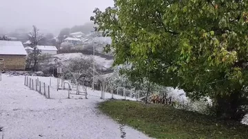 Lerik rayonunun Rvarud kəndinə qar yağır