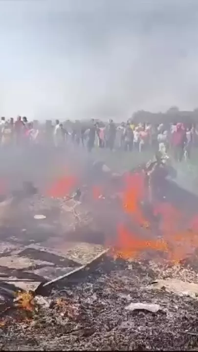 Авиакрушение в Индии