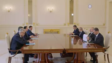 Prezident İlham Əliyev Qazaxıstanın Baş naziri Oljas Bektenovu qəbul edib