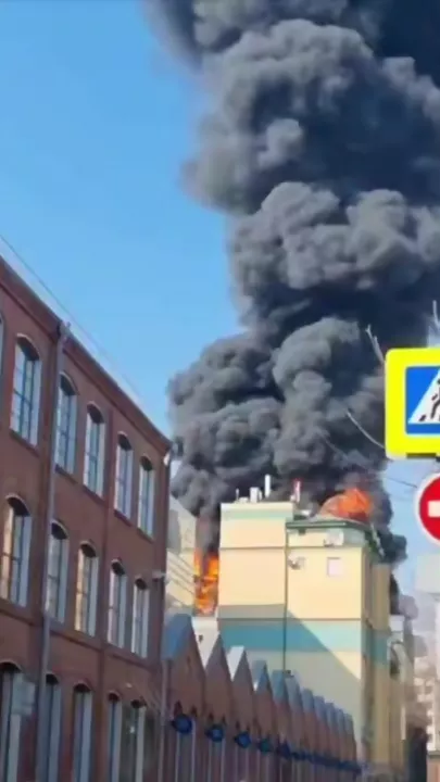 Пожар в элитном ЖК в центре Москвы