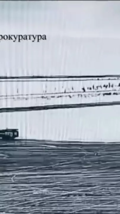 Момент жёсткой посадки Ан-12 в Новом Уренгое