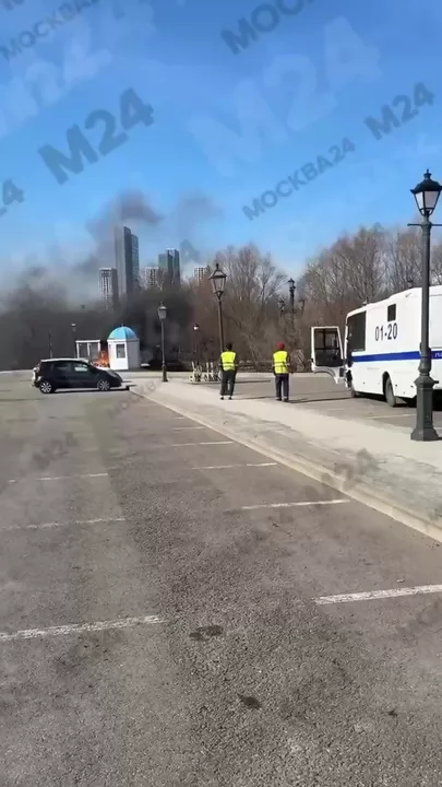 В Москве взорвался самокат