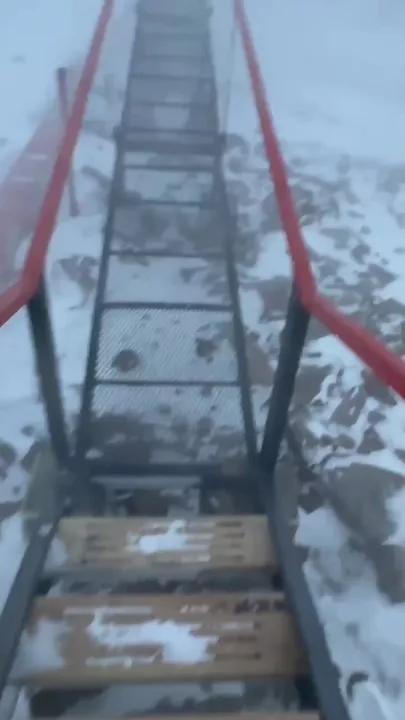 В Антарктиде усилились ветры