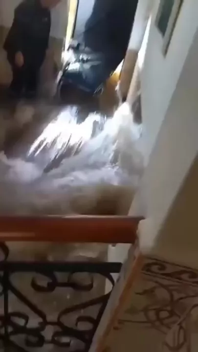 Алжир и Тунис остались под водой-2