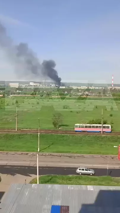 Взрыв на предприятии в России