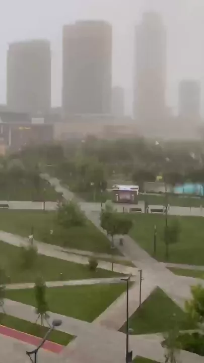 В Ташкенте наблюдается сильный ветер