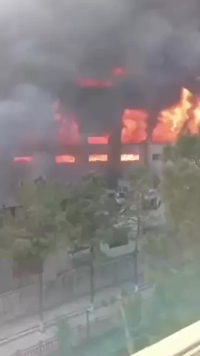 Взрыв на химзаводе в Китае - 2