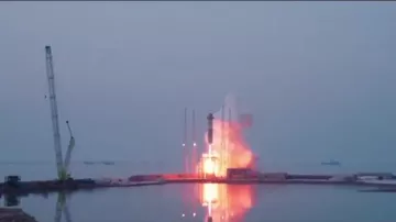 В Китае испытана ракета нового поколения