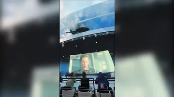 «Матрица» на круглом экране окружила зрителей Лос-Анджелеса - 2