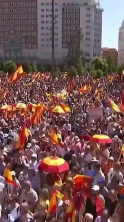В Испании прошли многотысячные акции протеста