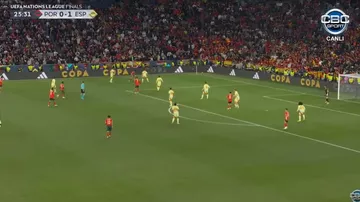 QOL/ Portuqaliya 1-1 İspaniya / 26' Nuno Mendeş