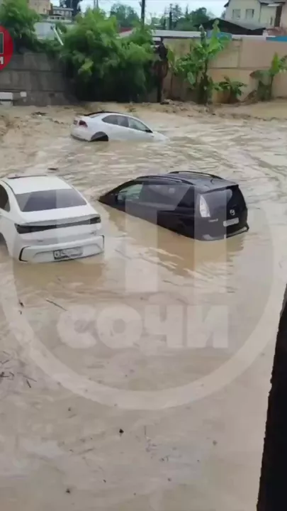 Сочи начал уходить под воду