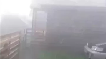 В российский город вернулась зима - 3