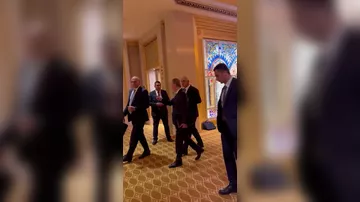 Prezident İlham Əliyevin Ermənistanın Baş naziri Nikol Paşinyanla görüşü davam edir_2