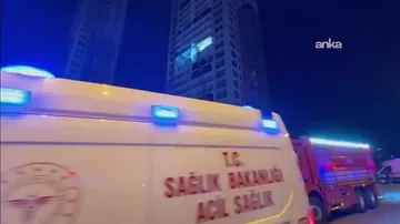Крупный пожар в Анкаре