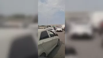 Ziya Bünyadov prospektində sürücülər arasında dava