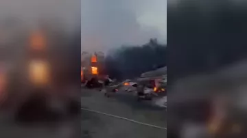 Лесные пожары разбушевались в Болгарии